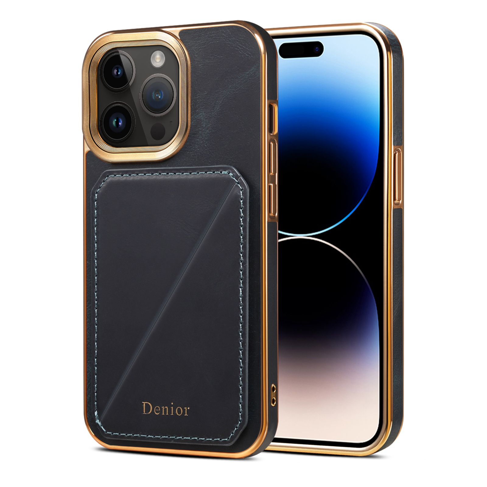 Denior Electroplating Phone Hülle Für Iphone 14 Pro -kartenhalter Kickstand Waxy Echtes Kuhleder Mit TPU+PC -abdeckung - Blau, iPhone 14 Pro
Denior Electroplating Phone Hülle Für Iphone 14 Pro -kartenhalter Kickstand Waxy Echtes Kuhleder Mit TPU+PC -abdeckung - Blau, iPhone 14 Pro