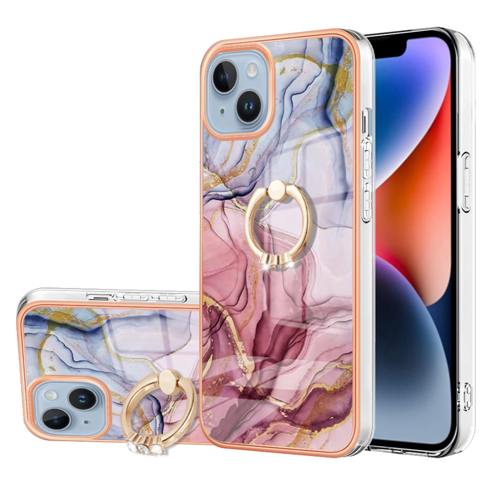 YB IMD Series-17-style-e Für Iphone 15 Plus Ring Kickstand Phone Case 2,0 mm TPU Elektroplattiertes Marmormuster Imd-abdeckung - Roségold, iPhone 15 Plus
YB IMD Series-17-style-e Für Iphone 15 Plus Ring Kickstand Phone Case 2,0 mm TPU Elektroplattiertes Marmormuster Imd-abdeckung - Roségold, iPhone 15 Plus