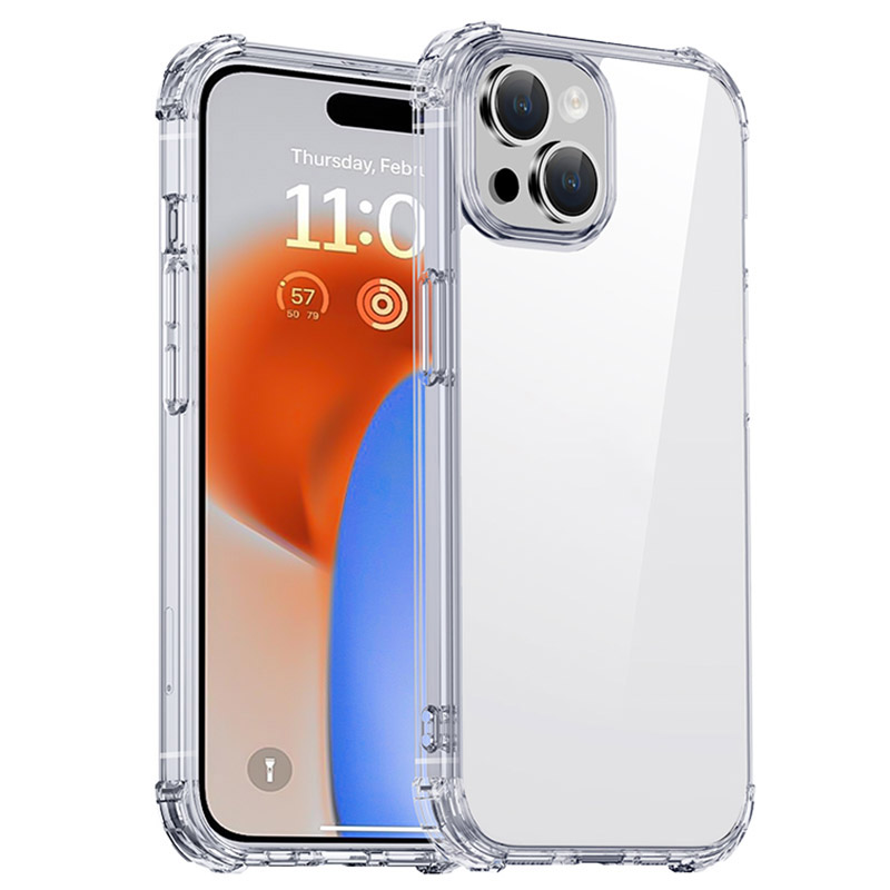 Ipaky Crystal Clear Phone-hülle Für Iphone 15, PC+TPU Vierer Ecke Drop-proof-mobiltelefonabdeckung, iPhone 15
Ipaky Crystal Clear Phone-hülle Für Iphone 15, PC+TPU Vierer Ecke Drop-proof-mobiltelefonabdeckung, iPhone 15