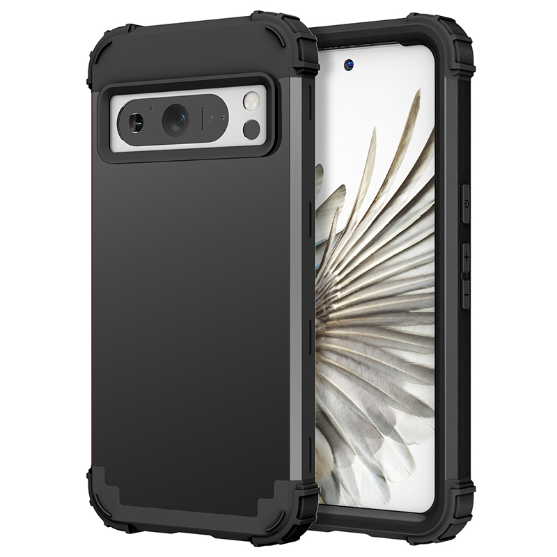 L-stil Für Google Pixel 8 Pro PC + Silicon Phone Deckung Anti-kratzer-schutzhülle - Schwarz+schwarz, Google Pixel 8 Pro
L-stil Für Google Pixel 8 Pro PC + Silicon Phone Deckung Anti-kratzer-schutzhülle - Schwarz+schwarz, Google Pixel 8 Pro