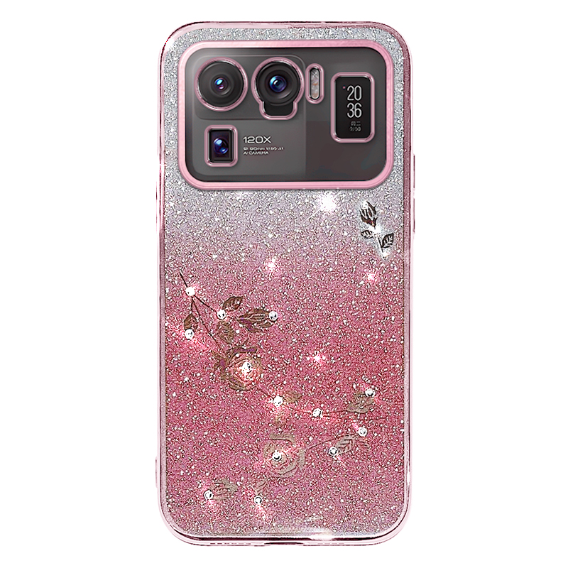 Für Xiaomi Mi 11 Ultra Fashion Glitter Gradient TPU Phone Hülle Strassblütenrückteabdeckung - Roségold, Xiaomi Mi 11 Ultra
Für Xiaomi Mi 11 Ultra Fashion Glitter Gradient TPU Phone Hülle Strassblütenrückteabdeckung - Roségold, Xiaomi Mi 11 Ultra