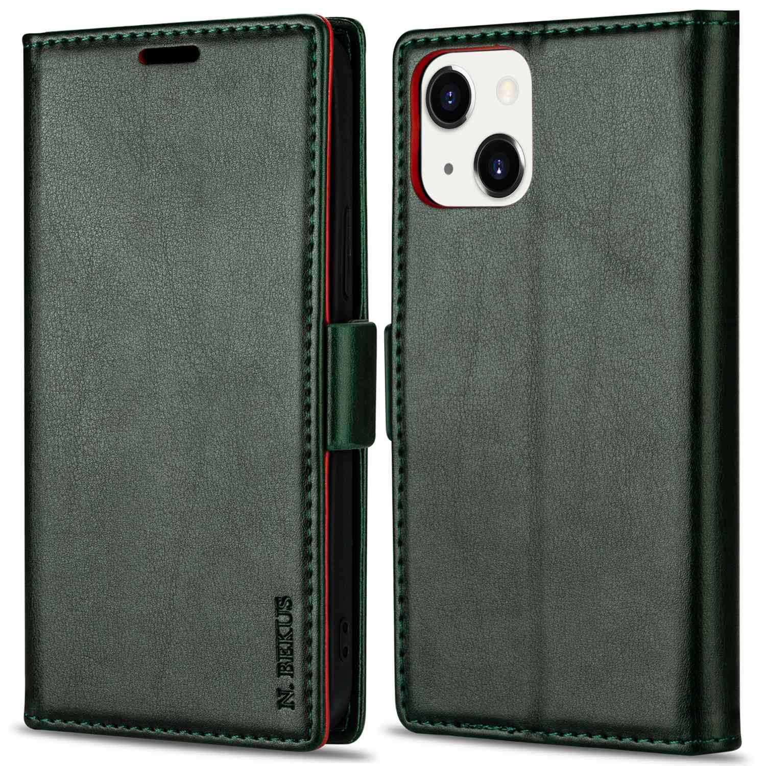 n. Bekus Für Iphone 15 Plus PU Leder Telefon Deckung Ständer Haut-touch-telefon Brieftasche Hülle - Grün, iPhone 15 Plus
n. Bekus Für Iphone 15 Plus PU Leder Telefon Deckung Ständer Haut-touch-telefon Brieftasche Hülle - Grün, iPhone 15 Plus