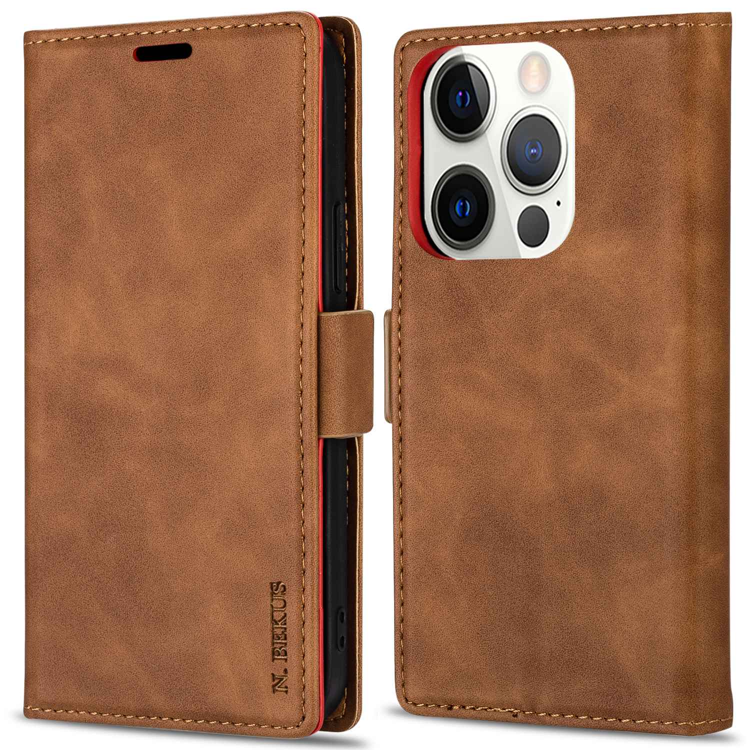 n. Bekus Für Iphone 15 Pro Max Skin-touch-telefon Leder Hülle Brieftasche Schutzhilfe - Braun, iPhone 15 Pro Max
n. Bekus Für Iphone 15 Pro Max Skin-touch-telefon Leder Hülle Brieftasche Schutzhilfe - Braun, iPhone 15 Pro Max