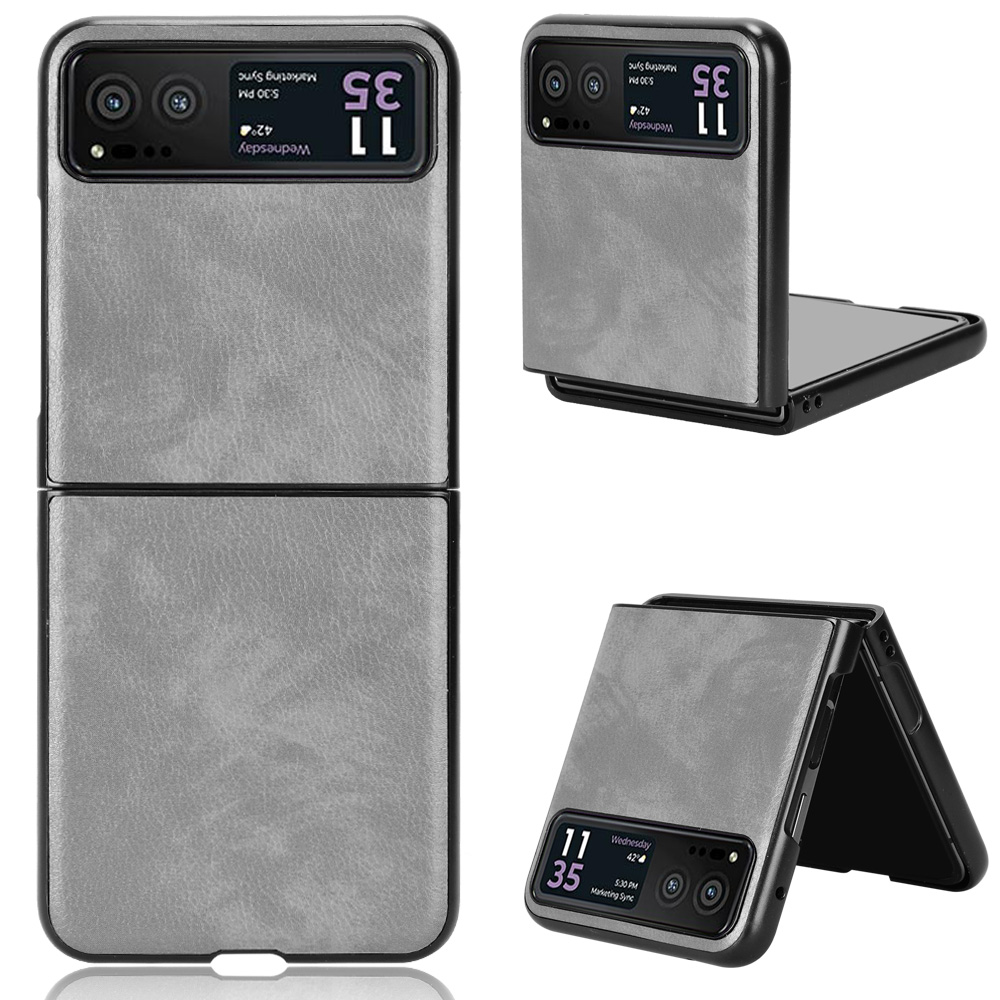 Für Motorola Razr 40 5G Telefon Zurück -hülle PU -lederbeschichtete PC Litchi Texturschutz Telefonabdeckung - Grau, Motorola Razr 40 5G
Für Motorola Razr 40 5G Telefon Zurück -hülle PU -lederbeschichtete PC Litchi Texturschutz Telefonabdeckung - Grau, Motorola Razr 40 5G