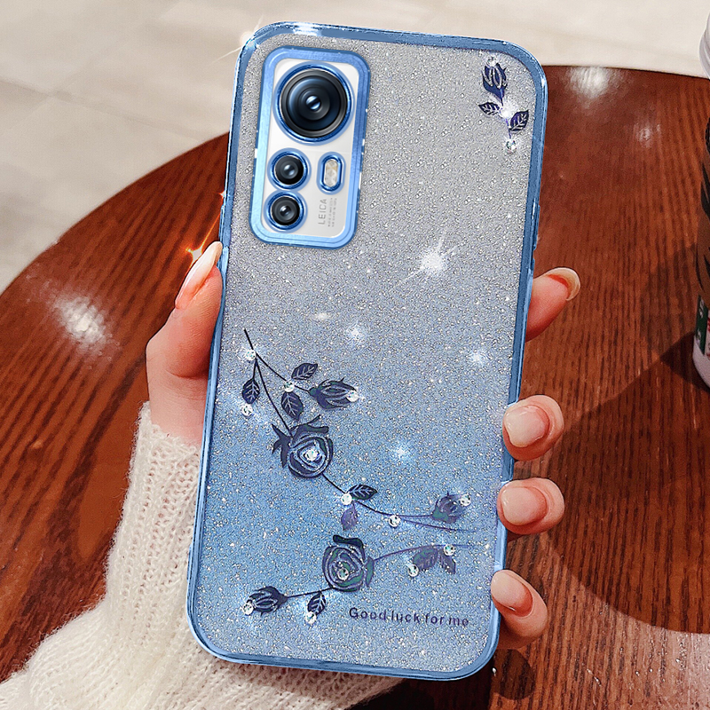 Für Xiaomi Redmi Note 12s 4G Mobiltelefonhülle Blume Glitzer Strass TPU -shell -gradientenabdeckung - Blau, Xiaomi Redmi Note 12S 4G
Für Xiaomi Redmi Note 12s 4G Mobiltelefonhülle Blume Glitzer Strass TPU -shell -gradientenabdeckung - Blau, Xiaomi Redmi Note 12S 4G