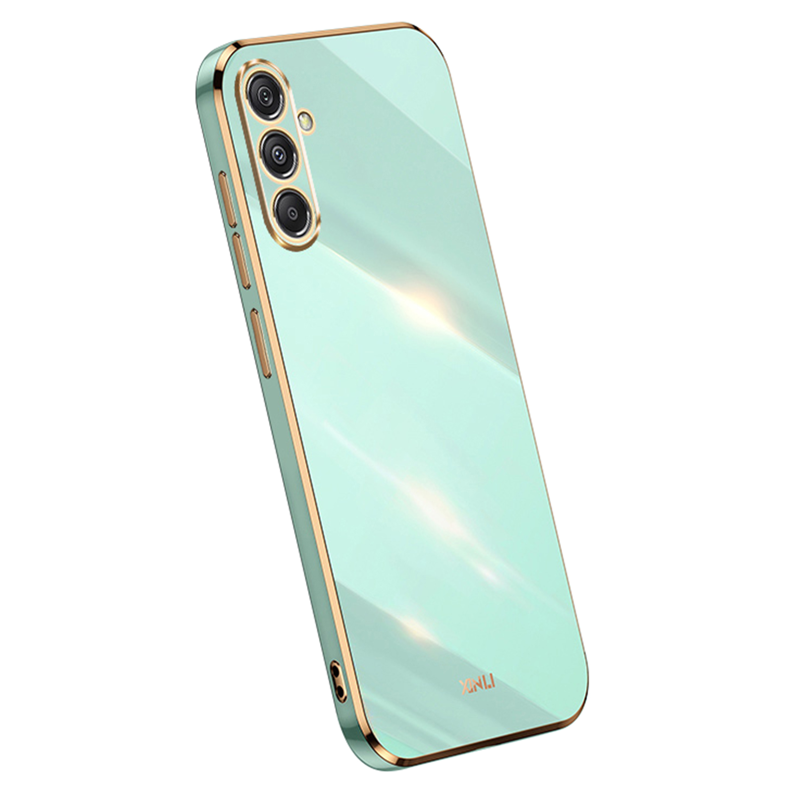 Xinli Für Samsung Galaxy S23 fe Electroplated Gold Edge TPU Phone Case Drop-sof-abdeckung - Cyan, Galaxy S23 FE
Xinli Für Samsung Galaxy S23 fe Electroplated Gold Edge TPU Phone Case Drop-sof-abdeckung - Cyan, Galaxy S23 FE