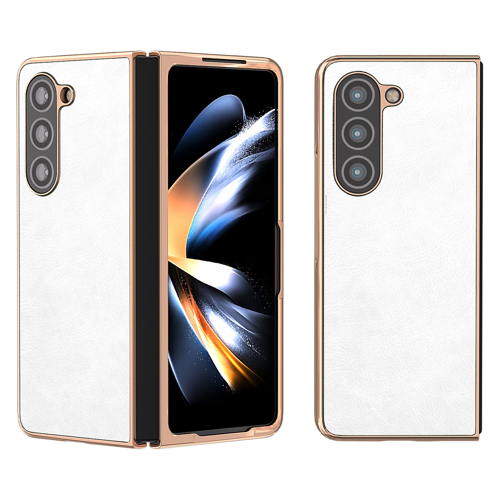Für Samsung Galaxy Z Fold5 5G PU Leder+pc Protective Case Nano Elektroplatten Litchi Textur Telefonabdeckung - Weiß, Galaxy Z Fold5 5G
Für Samsung Galaxy Z Fold5 5G PU Leder+pc Protective Case Nano Elektroplatten Litchi Textur Telefonabdeckung - Weiß, Galaxy Z Fold5 5G