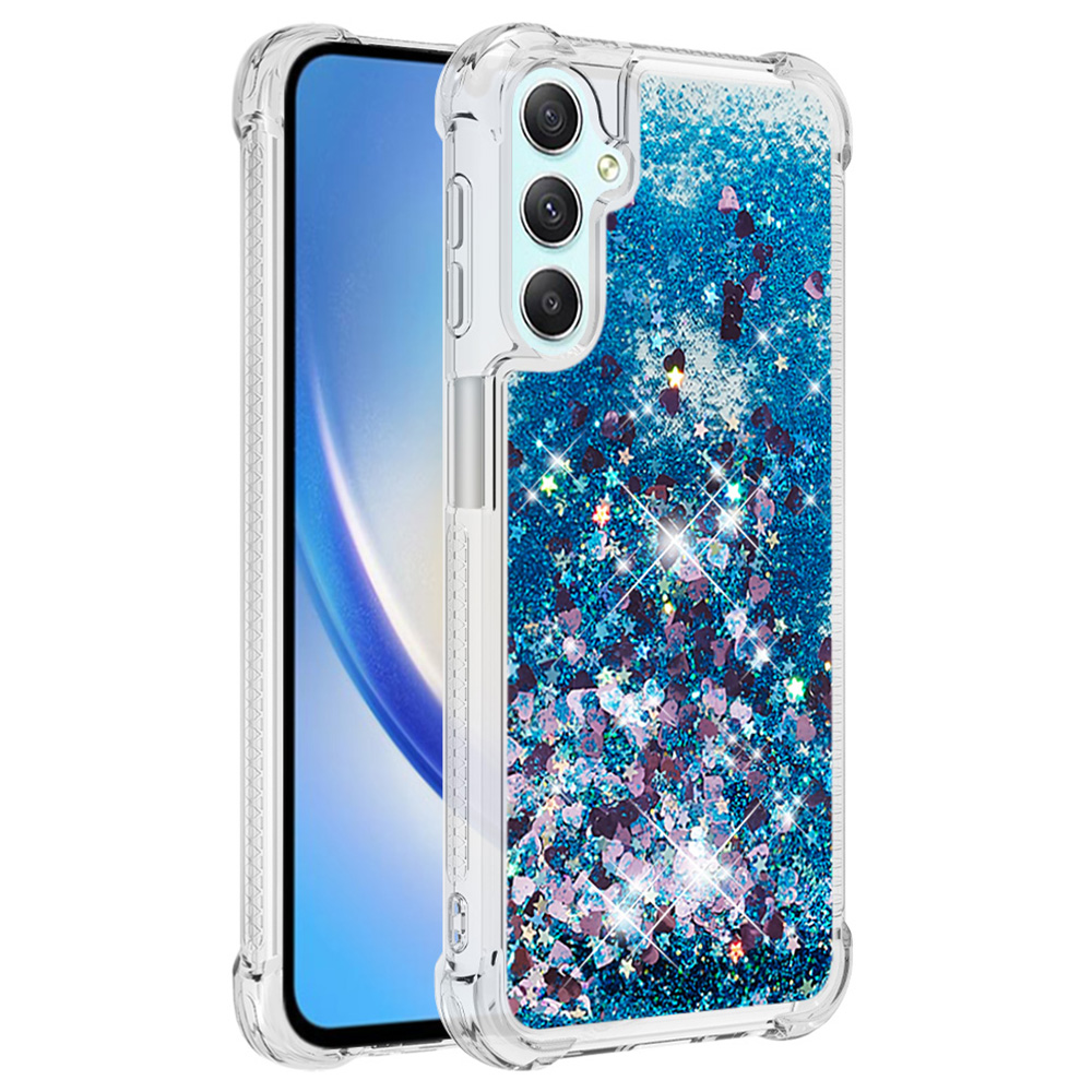 YB Quicksand Series-1 Glitter Tpu-telefonhülle Für Samsung Galaxy A25 5G / A24 4g, Flüssige Schwimmende Wasserfallabdeckung - Blau / Herzen, Galaxy A25 5G
YB Quicksand Series-1 Glitter Tpu-telefonhülle Für Samsung Galaxy A25 5G / A24 4g, Flüssige Schwimmende Wasserfallabdeckung - Blau / Herzen, Galaxy A25 5G