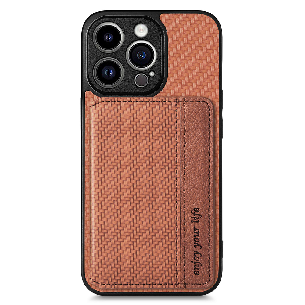 Für Iphone 15 Pro Max Magnetic Wallet Kickstand Phone Hülle Carbonfaser -textur Rückzugsabdeckung - Braun, iPhone 15 Pro Max
Für Iphone 15 Pro Max Magnetic Wallet Kickstand Phone Hülle Carbonfaser -textur Rückzugsabdeckung - Braun, iPhone 15 Pro Max