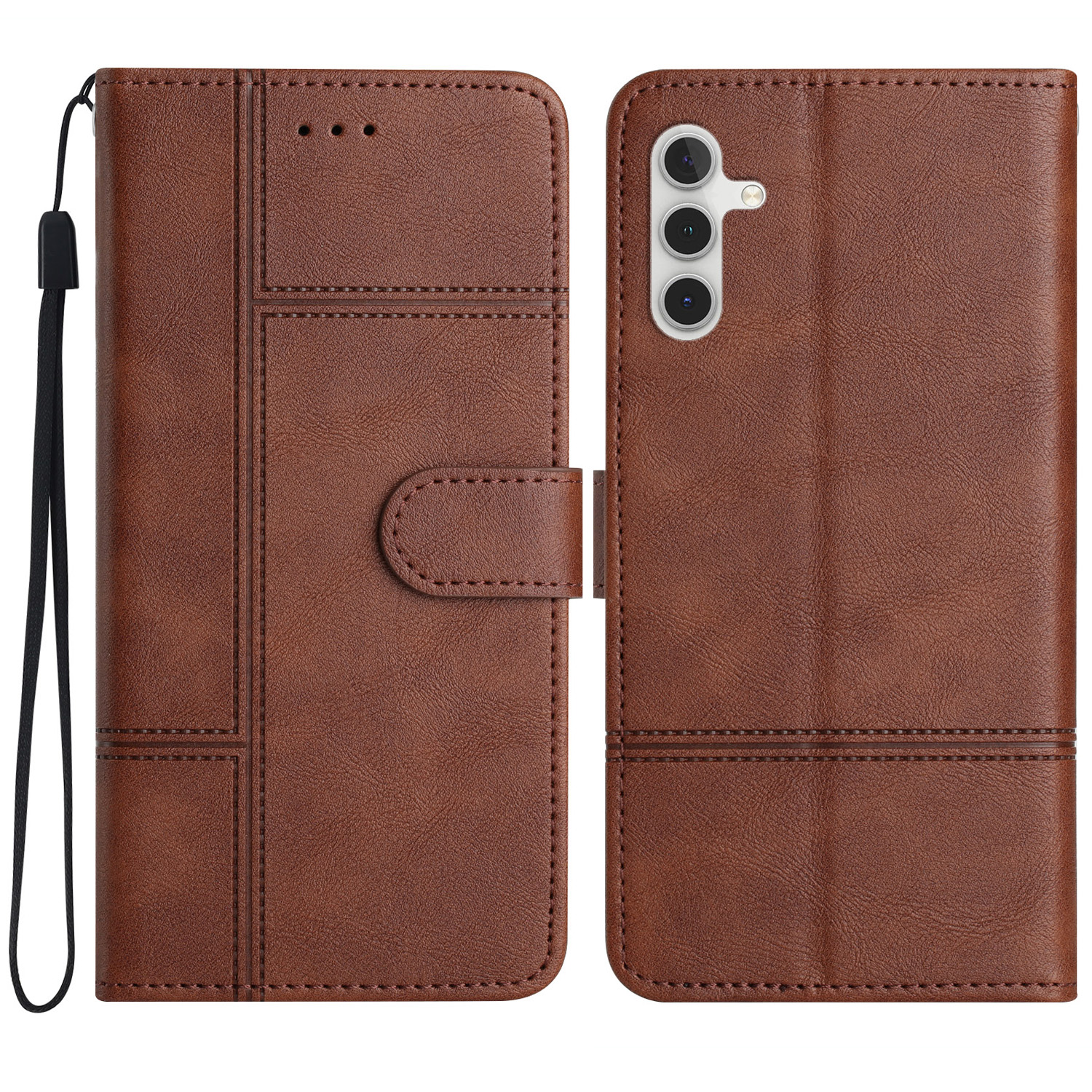 Für Samsung Galaxy A24 4G / A25 5G Line Entringed Wirkteilschaft Cowhide Textur PU Lederständer Cover - Kaffee, Galaxy A24 4G
Für Samsung Galaxy A24 4G / A25 5G Line Entringed Wirkteilschaft Cowhide Textur PU Lederständer Cover - Kaffee, Galaxy A24 4G