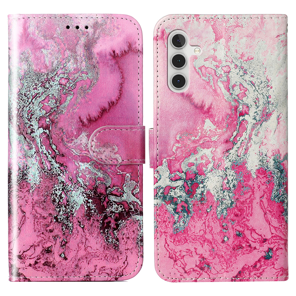 Für Samsung Galaxy S23 fe PU Leder -muster -druckhülle Wallet Stand Schockdelie Telefonabdeckung - Rosa Meerwasser, Galaxy S23 FE
Für Samsung Galaxy S23 fe PU Leder -muster -druckhülle Wallet Stand Schockdelie Telefonabdeckung - Rosa Meerwasser, Galaxy S23 FE