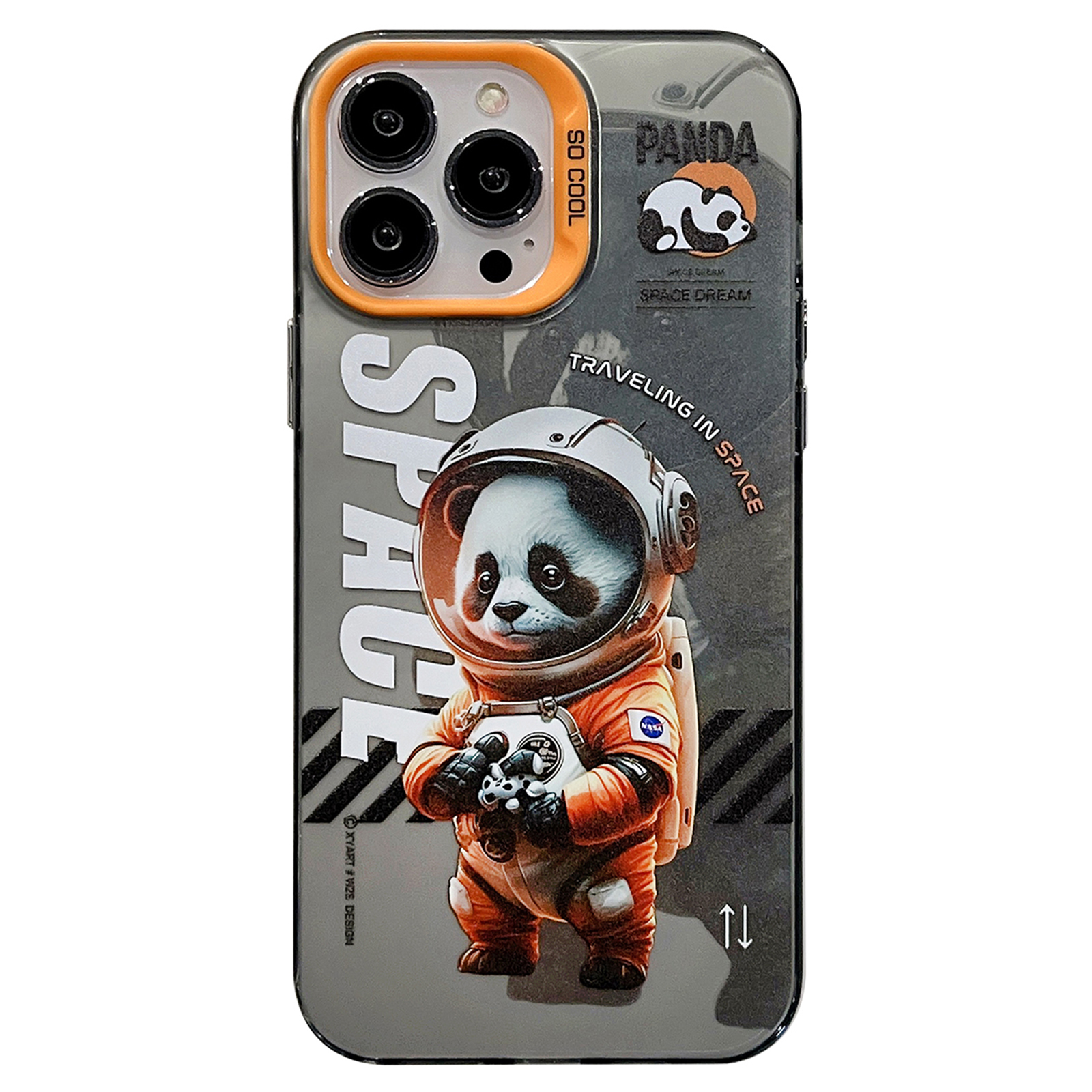 Für Das Iphone 13 Pro Max 6,7 Zoll PC+TPU Panda Astronaut Bunte Musterdruck Anti-drop-telefonabdeckung - Orange Panda, iPhone 13 Pro Max
Für Das Iphone 13 Pro Max 6,7 Zoll PC+TPU Panda Astronaut Bunte Musterdruck Anti-drop-telefonabdeckung - Orange Panda, iPhone 13 Pro Max