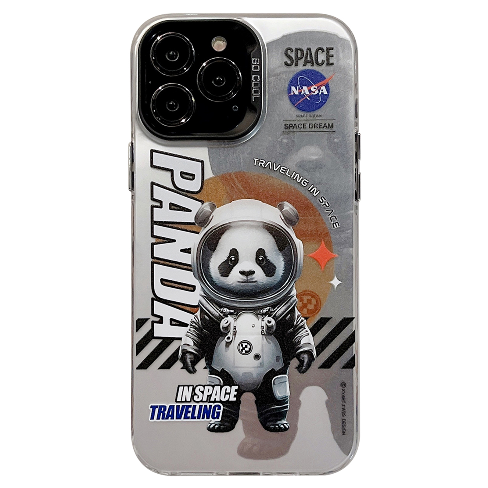 Für Das Iphone 13 Pro Max 6,7 Zoll PC+TPU Panda Astronaut Bunte Musterdruck Anti-drop-telefonabdeckung - Schwarzer Panda, iPhone 13 Pro Max
Für Das Iphone 13 Pro Max 6,7 Zoll PC+TPU Panda Astronaut Bunte Musterdruck Anti-drop-telefonabdeckung - Schwarzer Panda, iPhone 13 Pro Max