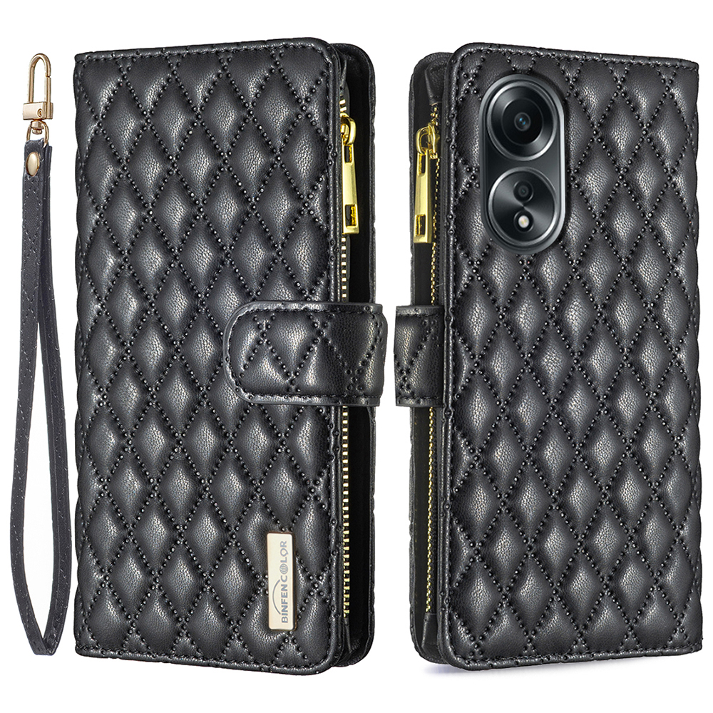 Binfen Color BF Style-15 Für Oppo A58 4g / A98 5G Wallet Leather Phone Hülle Reißverschluss Pocket Stand Telefonabdeckung - Schwarz, Oppo A98 5G
Binfen Color BF Style-15 Für Oppo A58 4g / A98 5G Wallet Leather Phone Hülle Reißverschluss Pocket Stand Telefonabdeckung - Schwarz, Oppo A98 5G