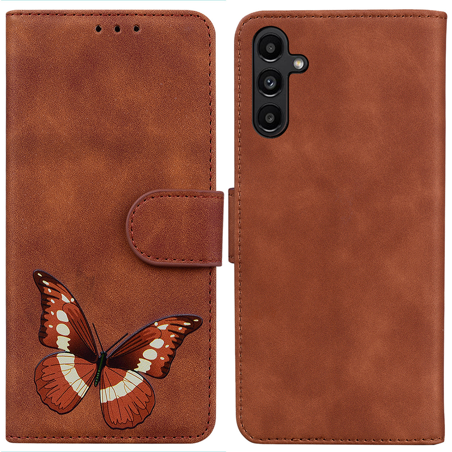 Für Samsung Galaxy A25 5G Drop Resistant Butterfly Printing Flip Stand Wallet Hülle Leder Telefonabdeckung - Braun, Galaxy A25 5G
Für Samsung Galaxy A25 5G Drop Resistant Butterfly Printing Flip Stand Wallet Hülle Leder Telefonabdeckung - Braun, Galaxy A25 5G