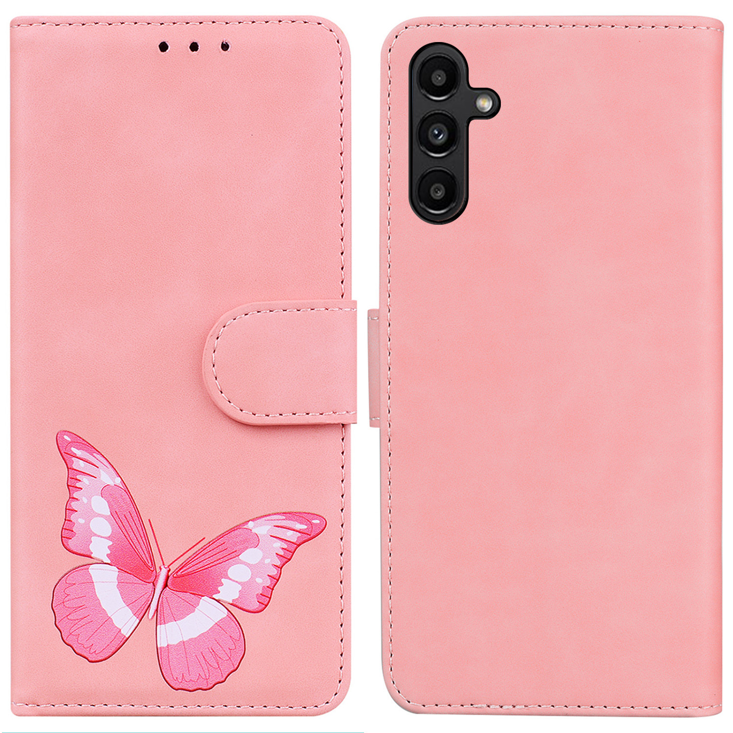 Für Samsung Galaxy A25 5G Drop Resistant Butterfly Printing Flip Stand Wallet Hülle Leder Telefonabdeckung - Rosa, Galaxy A25 5G
Für Samsung Galaxy A25 5G Drop Resistant Butterfly Printing Flip Stand Wallet Hülle Leder Telefonabdeckung - Rosa, Galaxy A25 5G