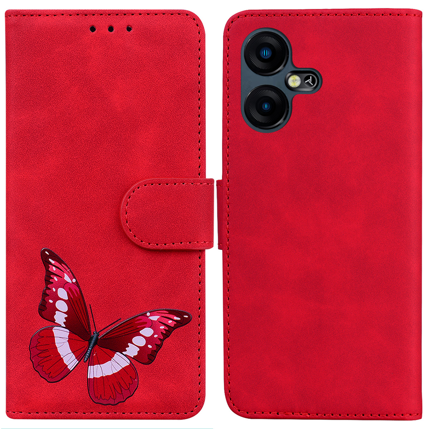 Für Tecno Pova Neo 3 4g Schmetterlingsdruckflip Ständer Wallet Hülle Anti-kratzer-leder-telefonabdeckung - Rot, Tecno Pova Neo 3 4G
Für Tecno Pova Neo 3 4g Schmetterlingsdruckflip Ständer Wallet Hülle Anti-kratzer-leder-telefonabdeckung - Rot, Tecno Pova Neo 3 4G