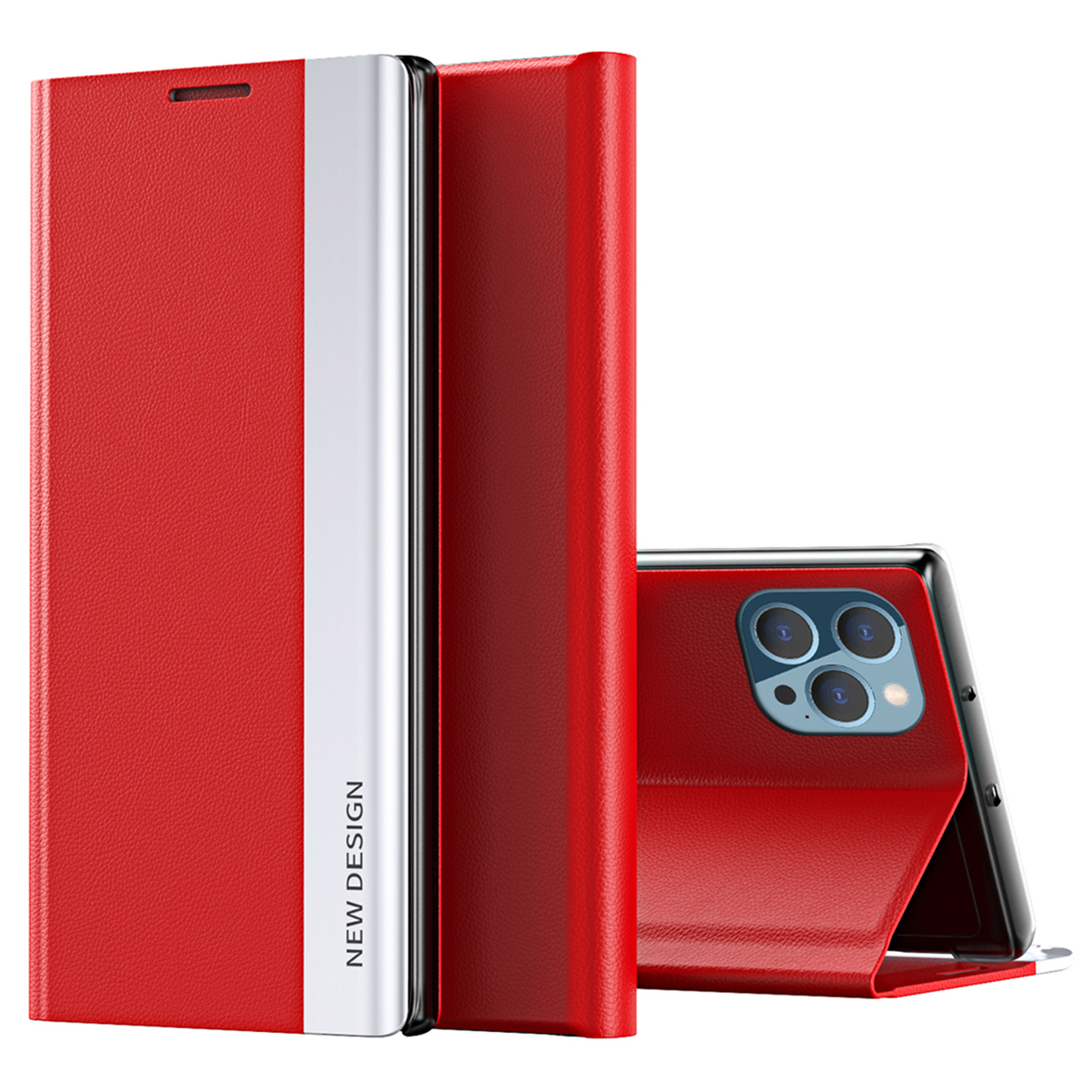 Für Iphone 15 Pro PU Leder Flip Ständer Telefonabdeckung Elektropliertes Schutzhülle - Rot, iPhone 15 Pro
Für Iphone 15 Pro PU Leder Flip Ständer Telefonabdeckung Elektropliertes Schutzhülle - Rot, iPhone 15 Pro