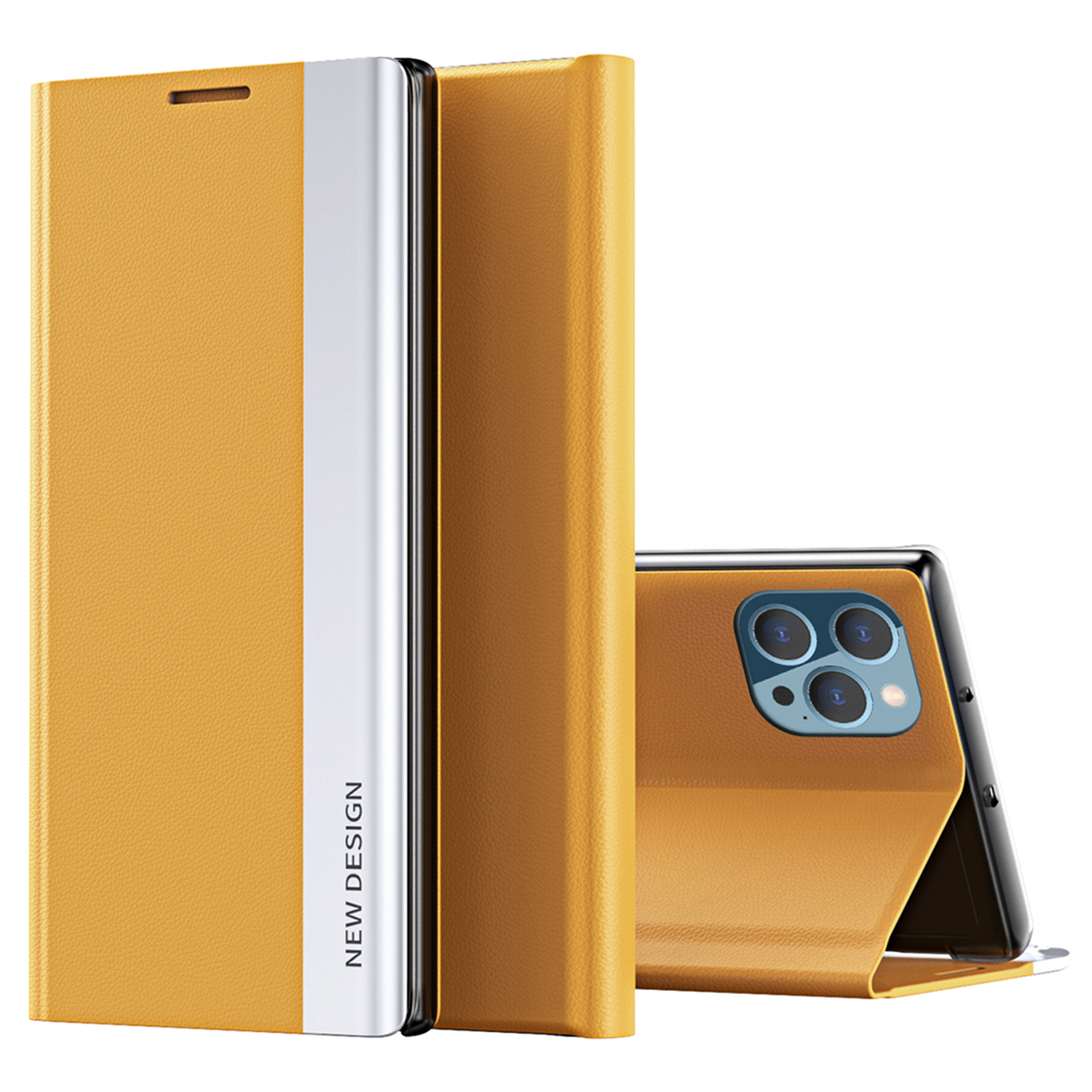 Für Iphone 15 Pro PU Leder Flip Ständer Telefonabdeckung Elektropliertes Schutzhülle - Gelb, iPhone 15 Pro
Für Iphone 15 Pro PU Leder Flip Ständer Telefonabdeckung Elektropliertes Schutzhülle - Gelb, iPhone 15 Pro