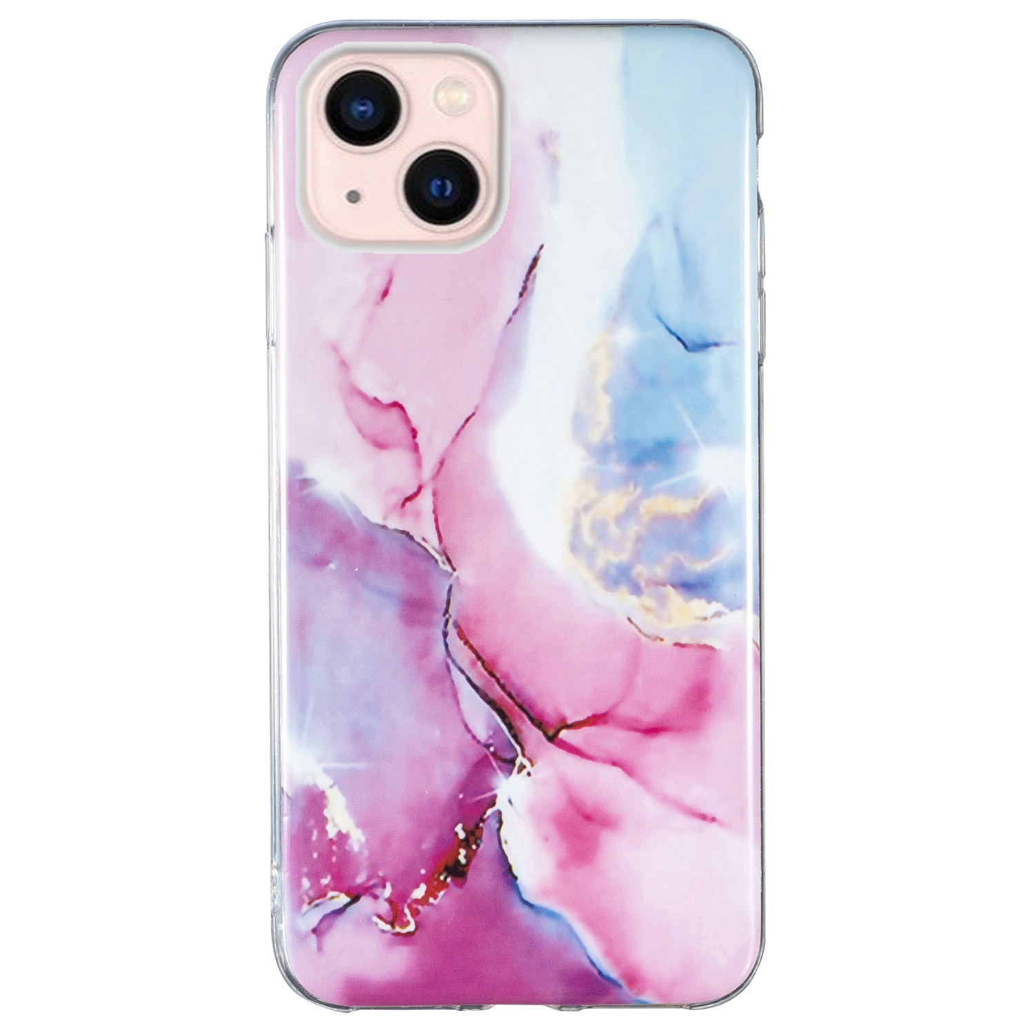 Für Das Iphone 15 Plus Marmormuster IMD TPU Phone Hülle Anti-kratzer-rückdeckabdeckung - Rosa / Blau, iPhone 15 Plus
Für Das Iphone 15 Plus Marmormuster IMD TPU Phone Hülle Anti-kratzer-rückdeckabdeckung - Rosa / Blau, iPhone 15 Plus