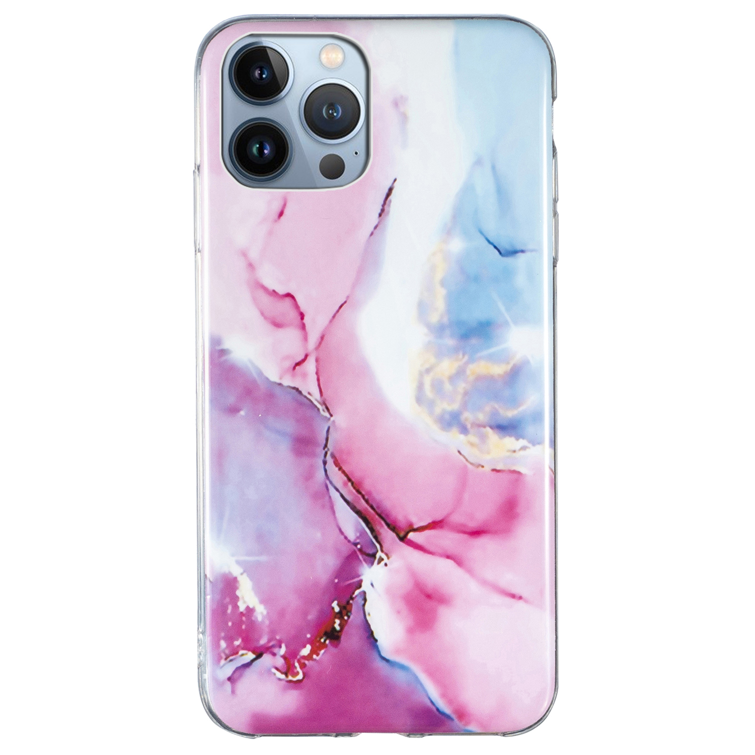 Für Das Iphone 15 Pro Marmor Muster TPU Phone Case IMD -prozessschutzabdeckung - Rosa / Blau, iPhone 15 Pro
Für Das Iphone 15 Pro Marmor Muster TPU Phone Case IMD -prozessschutzabdeckung - Rosa / Blau, iPhone 15 Pro