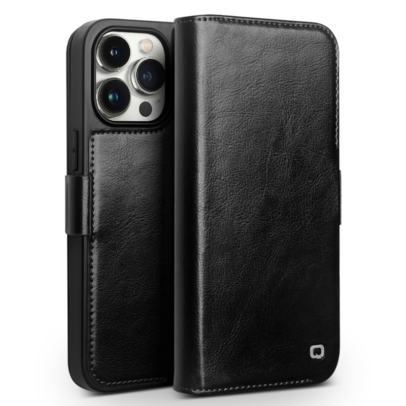 Qialino Für Iphone 15 Pro Max Echtes Kuhleder+tpu Telefon Hülle Magnetverschluss Vollschutz Telefonabdeckung - Schwarz, iPhone 15 Pro Max
Qialino Für Iphone 15 Pro Max Echtes Kuhleder+tpu Telefon Hülle Magnetverschluss Vollschutz Telefonabdeckung - Schwarz, iPhone 15 Pro Max