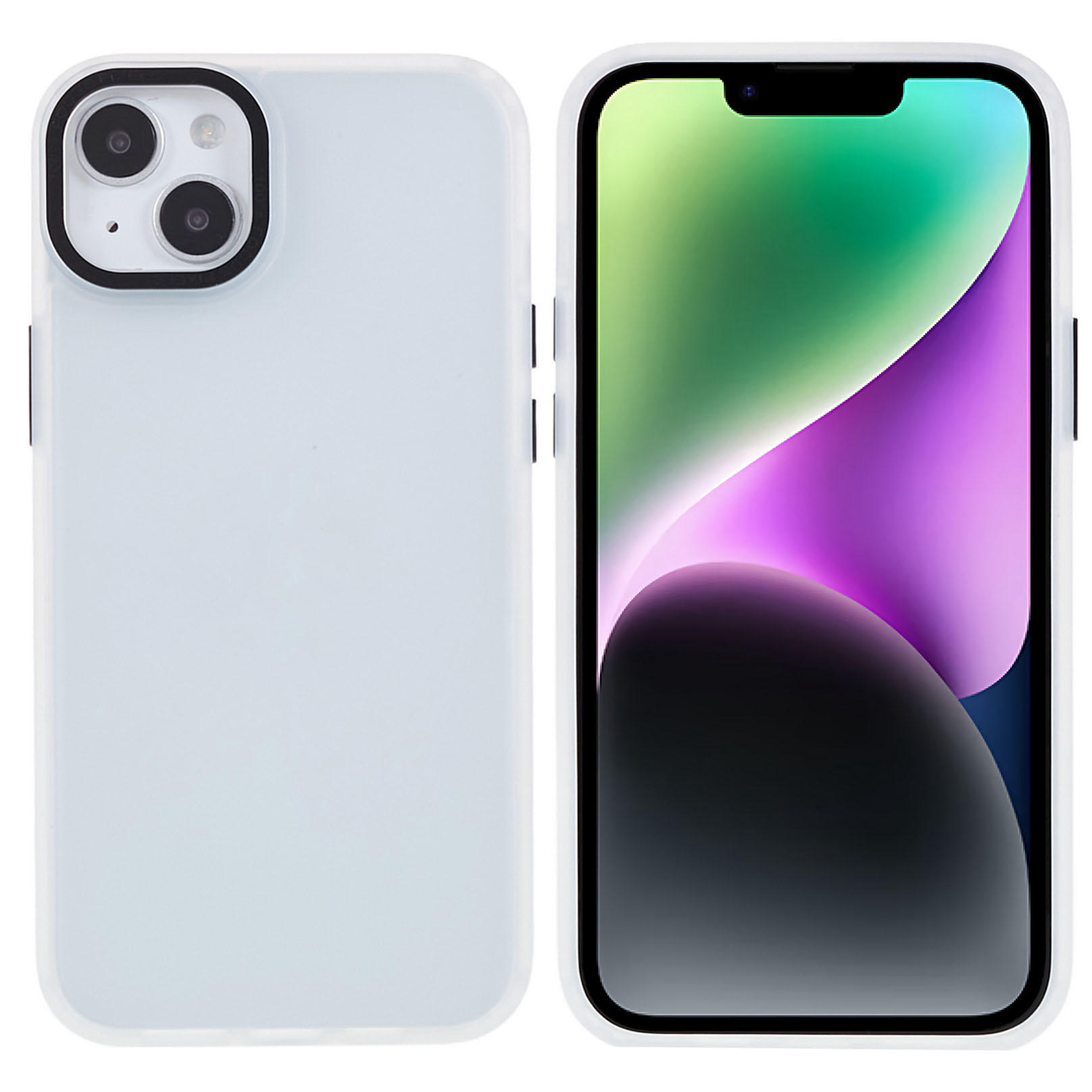 Fulexin Für Iphone 15 Plus Schutzhülle Hartes PC Soft TPU -telefonabdeckung Mit Metalllinsenrahmen - Weiß, iPhone 15 Plus
Fulexin Für Iphone 15 Plus Schutzhülle Hartes PC Soft TPU -telefonabdeckung Mit Metalllinsenrahmen - Weiß, iPhone 15 Plus