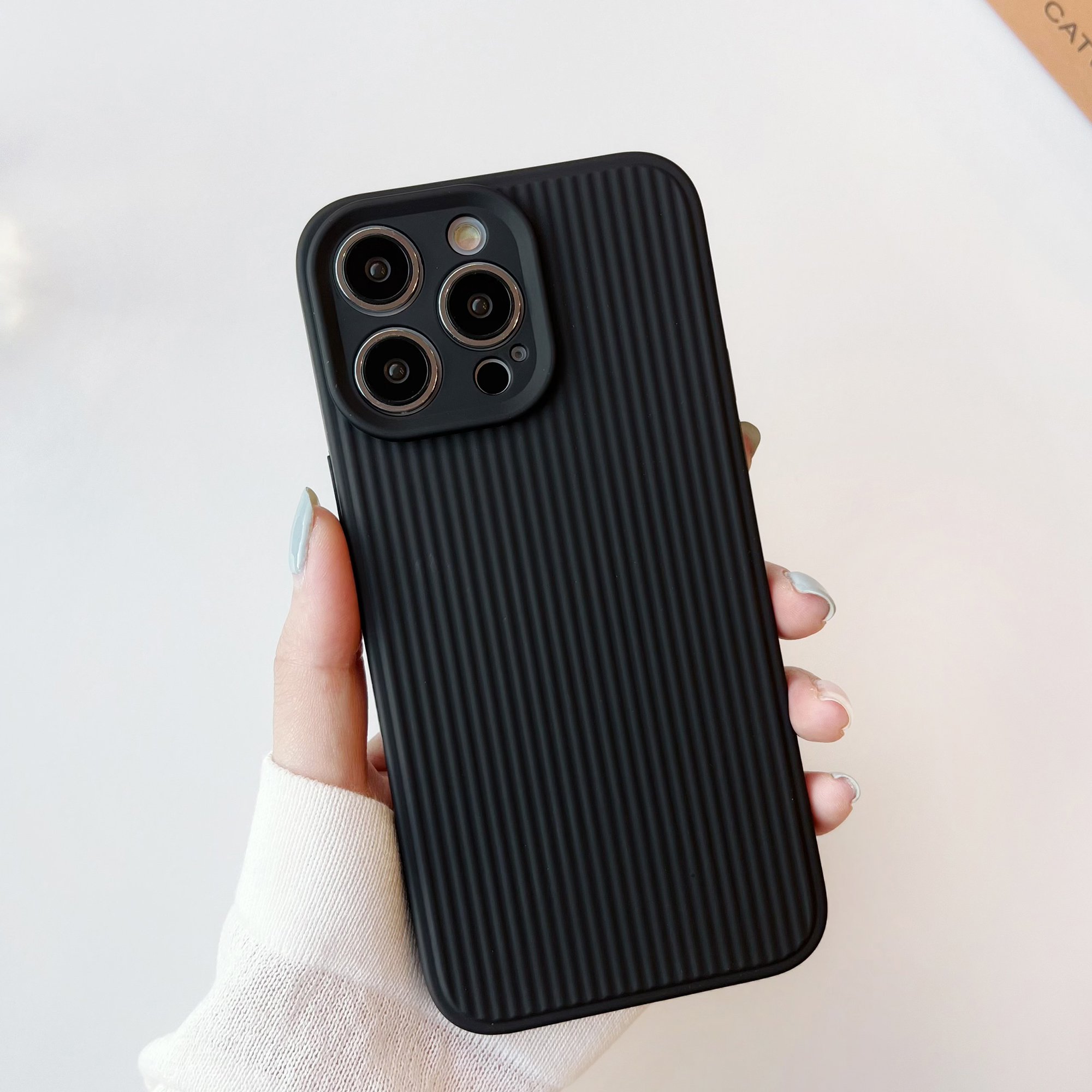 Für Iphone 14 Pro Max Anti-Stripes Back Phone Hülle Weiche Tpu-schockschutzschutzabdeckung - Schwarz, iPhone 14 Pro Max
Für Iphone 14 Pro Max Anti-Stripes Back Phone Hülle Weiche Tpu-schockschutzschutzabdeckung - Schwarz, iPhone 14 Pro Max
