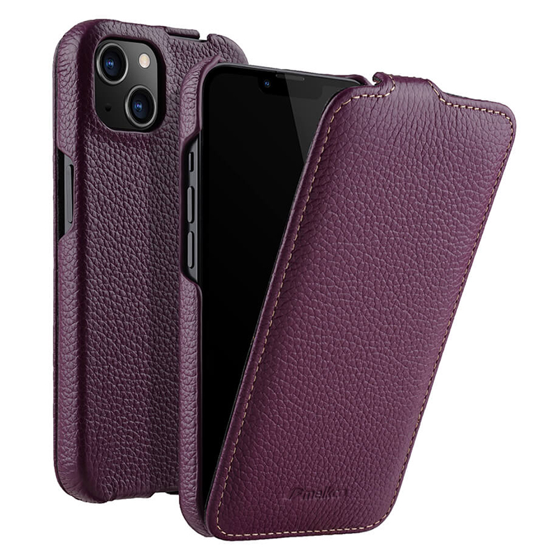Melkco Für Iphone 14 Echte Kuhleder+pc Shell Vertikale Flip-anti-kratzer-schutz-telefonabdeckung - Lila, iPhone 14
Melkco Für Iphone 14 Echte Kuhleder+pc Shell Vertikale Flip-anti-kratzer-schutz-telefonabdeckung - Lila, iPhone 14