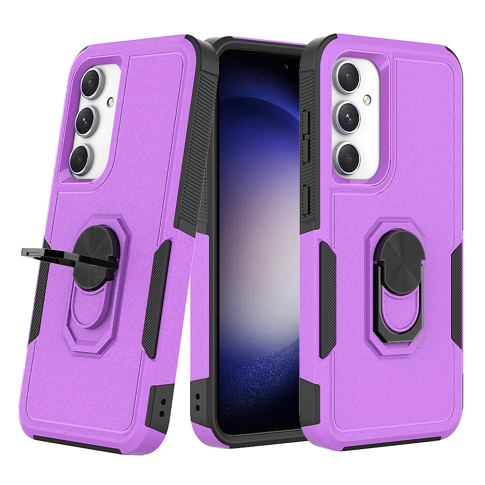 Ringkickstand -koffer Für Samsung Galaxy S23 fe Schocksicherer Abdeckung PC+TPU Hybrid Telefonkoffer - Lila, Galaxy S23 FE
Ringkickstand -koffer Für Samsung Galaxy S23 fe Schocksicherer Abdeckung PC+TPU Hybrid Telefonkoffer - Lila, Galaxy S23 FE