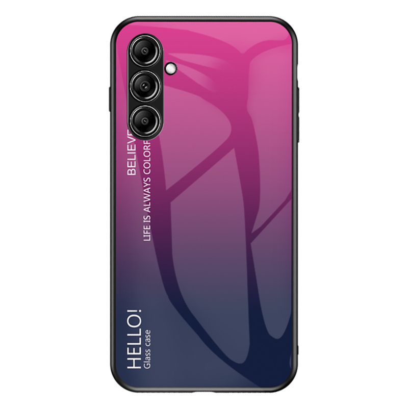 Für Samsung Galaxy S23 fe Gradient Tempered Glass Case PC+TPU Schockdelie -telefonabdeckung - Gradient Rose, Galaxy S23 FE
Für Samsung Galaxy S23 fe Gradient Tempered Glass Case PC+TPU Schockdelie -telefonabdeckung - Gradient Rose, Galaxy S23 FE