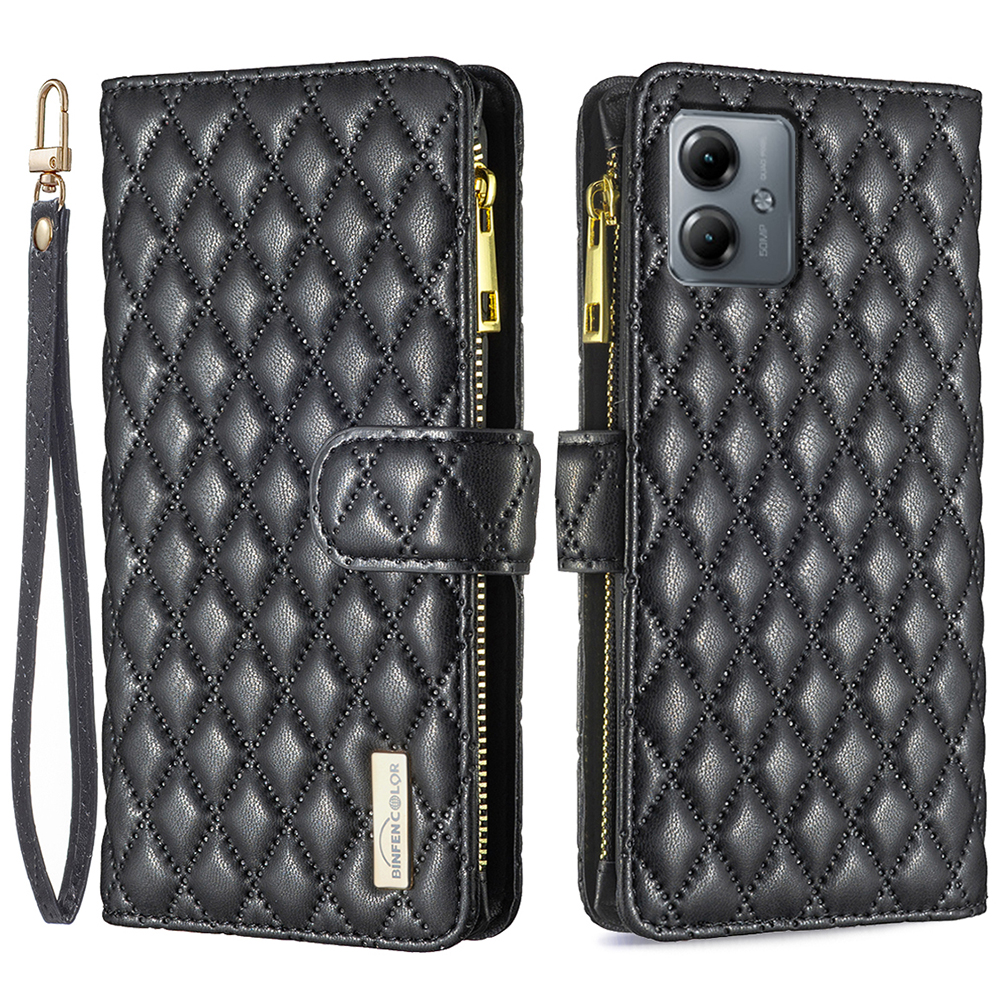 Binfen Color BF Style-15 Für Motorola Moto G14 4G Reißverschluss Pocket Wallet Telefon Hülle Lederständer Cover - Schwarz, Motorola Moto G14 4G
Binfen Color BF Style-15 Für Motorola Moto G14 4G Reißverschluss Pocket Wallet Telefon Hülle Lederständer Cover - Schwarz, Motorola Moto G14 4G