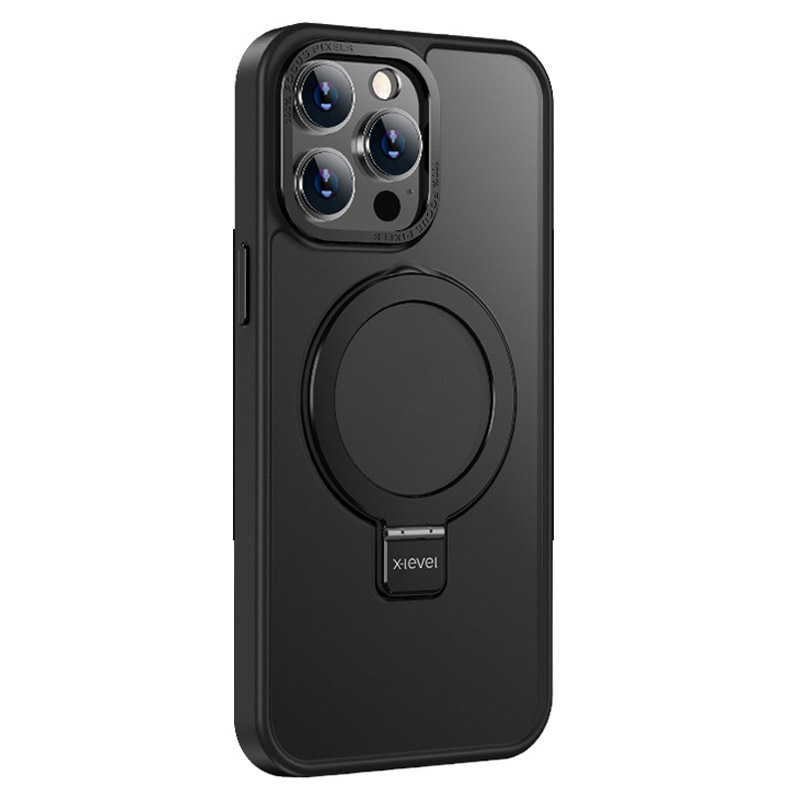 X-level-kickstand-telefonhülle Für Iphone 15 Pro Max-metalllinsenrahmen+tpu+pc Anti-fall-abdeckung Kompatibel Mit Magsafe - Schwarz, iPhone 15 Pro Max
X-level-kickstand-telefonhülle Für Iphone 15 Pro Max-metalllinsenrahmen+tpu+pc Anti-fall-abdeckung Kompatibel Mit Magsafe - Schwarz, iPhone 15 Pro Max