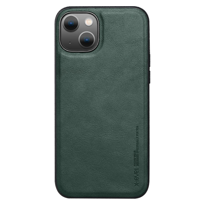 X-level Bojue-3-serie Für Iphone 15 PU Leder+tpu-schutzhülle Anti-kratzer-telefonhülle - Mitternacht Grün, iPhone 15
X-level Bojue-3-serie Für Iphone 15 PU Leder+tpu-schutzhülle Anti-kratzer-telefonhülle - Mitternacht Grün, iPhone 15