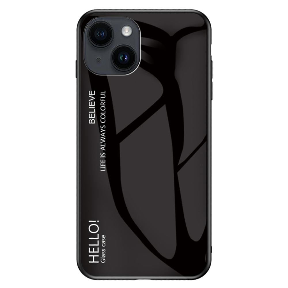 Für Das Iphone 15 Schutzhelfeleiter Temperature+pc Back TPU -rahmengradientenhülle - Schwarz, iPhone 15
Für Das Iphone 15 Schutzhelfeleiter Temperature+pc Back TPU -rahmengradientenhülle - Schwarz, iPhone 15