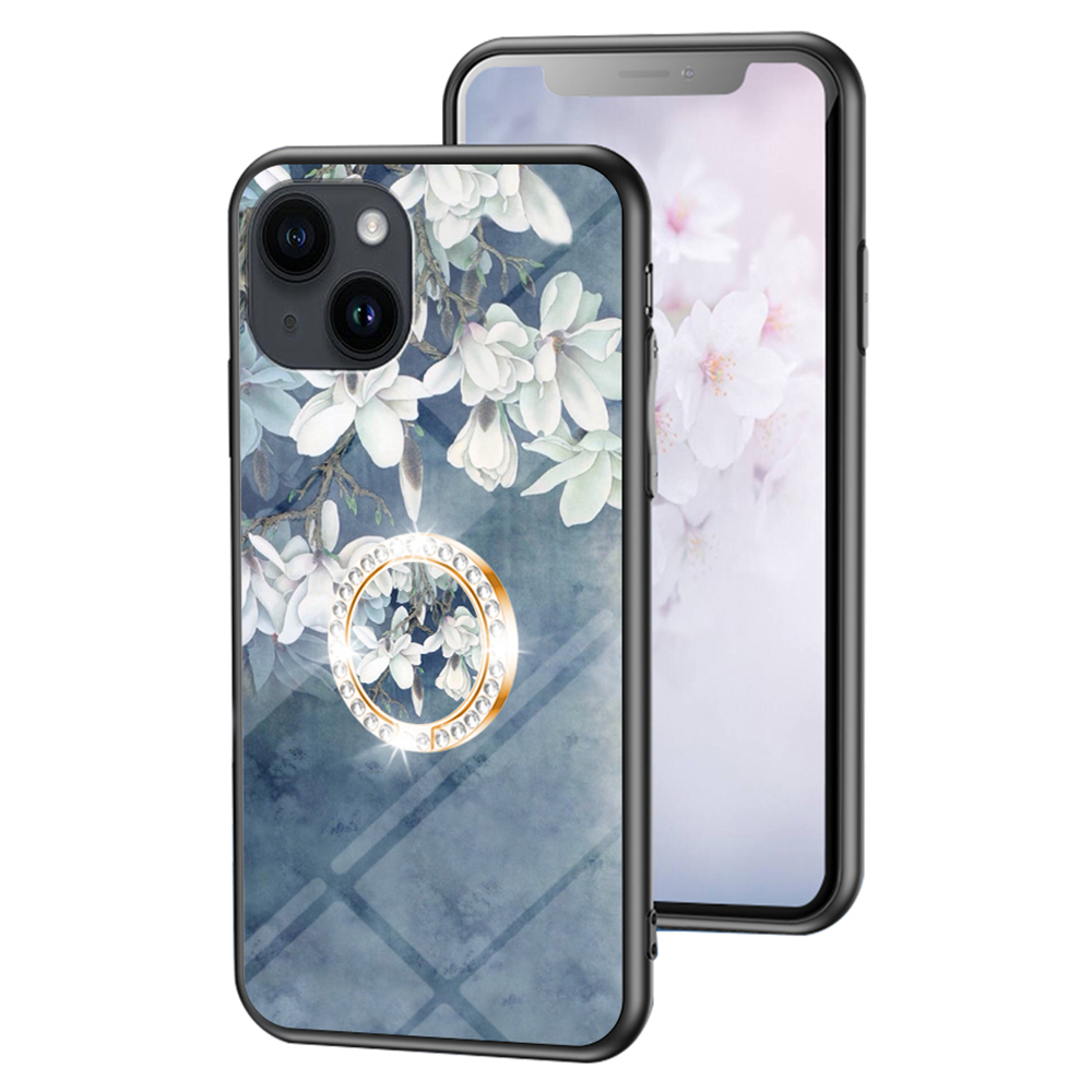 Für Iphone 15 Blumenmuster Druckphase Temperierte Glas+pc+tpu -ring -kickstand -abdeckung - Chinesische Rose, iPhone 15
Für Iphone 15 Blumenmuster Druckphase Temperierte Glas+pc+tpu -ring -kickstand -abdeckung - Chinesische Rose, iPhone 15
