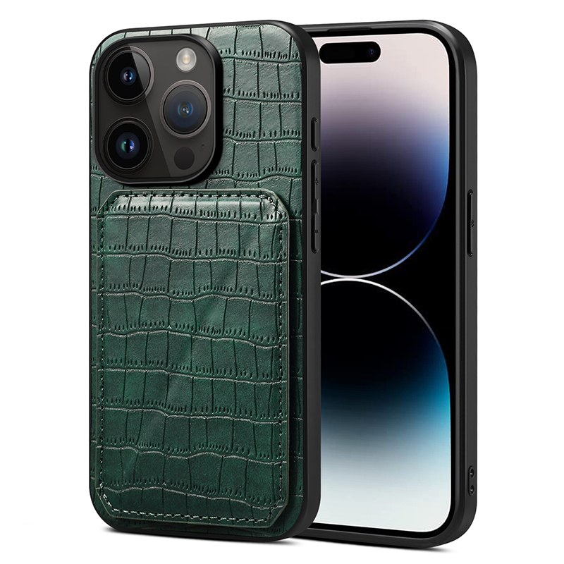 PC+TPU+PU Leder -telefonhülle Für Iphone 15 Pro Max 2 in 1 Kartenschlitzständer Telefonabdeckung Krokodiltextur - Grün, iPhone 15 Pro Max
PC+TPU+PU Leder -telefonhülle Für Iphone 15 Pro Max 2 in 1 Kartenschlitzständer Telefonabdeckung Krokodiltextur - Grün, iPhone 15 Pro Max