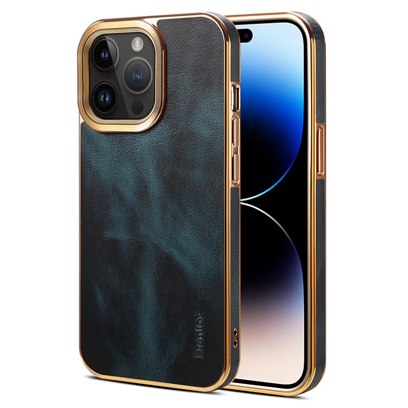 Denior Für Iphone 15 Pro Waxy Textured Phone Case Echte Kuhleder+pc+tpu -elektroplattenabdeckung - Blau, iPhone 15 Pro
Denior Für Iphone 15 Pro Waxy Textured Phone Case Echte Kuhleder+pc+tpu -elektroplattenabdeckung - Blau, iPhone 15 Pro