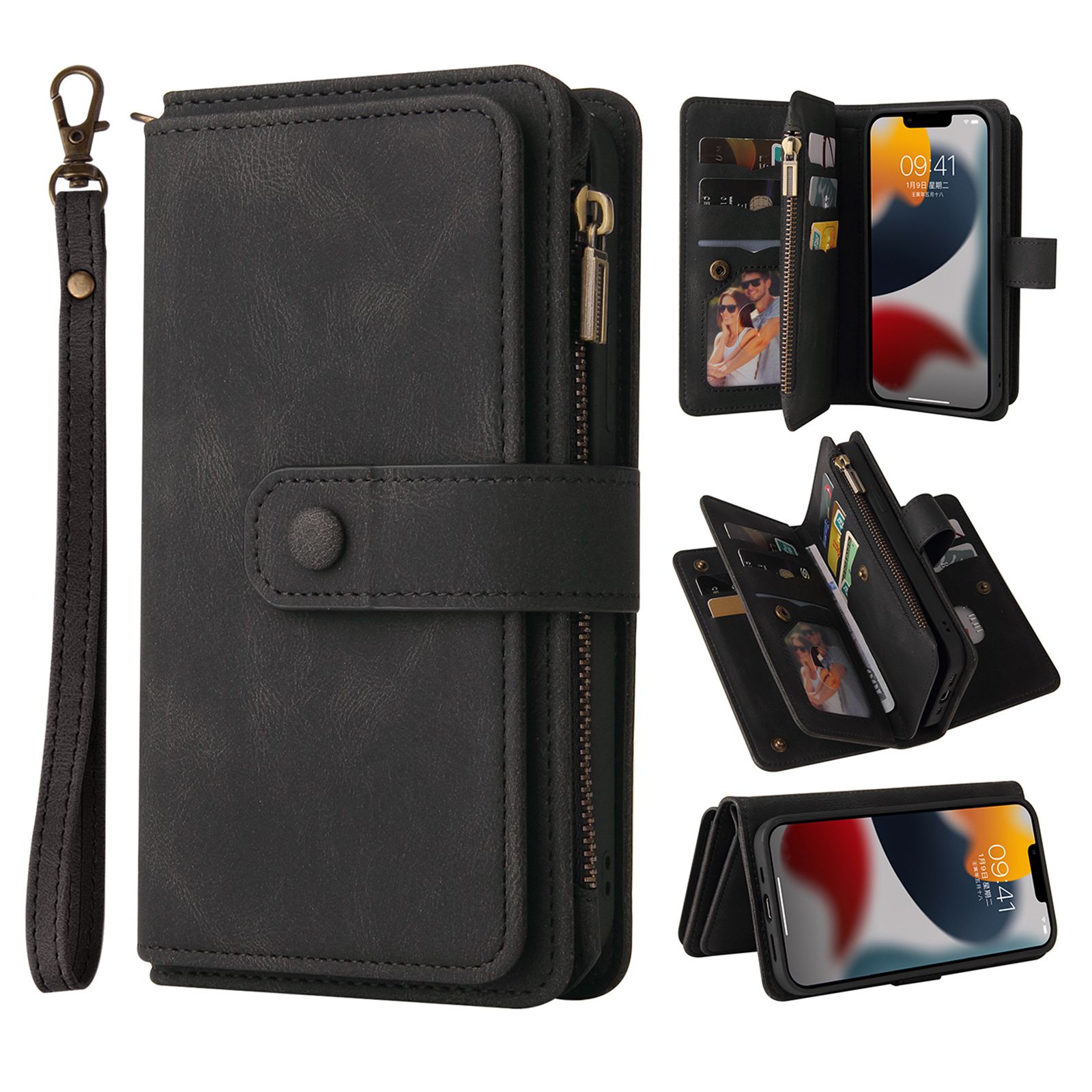 KT Multifunktionaler Serie-2 Für Iphone 15 Mehrere Kartenschlitzballer - Schwarz, iPhone 15
KT Multifunktionaler Serie-2 Für Iphone 15 Mehrere Kartenschlitzballer - Schwarz, iPhone 15