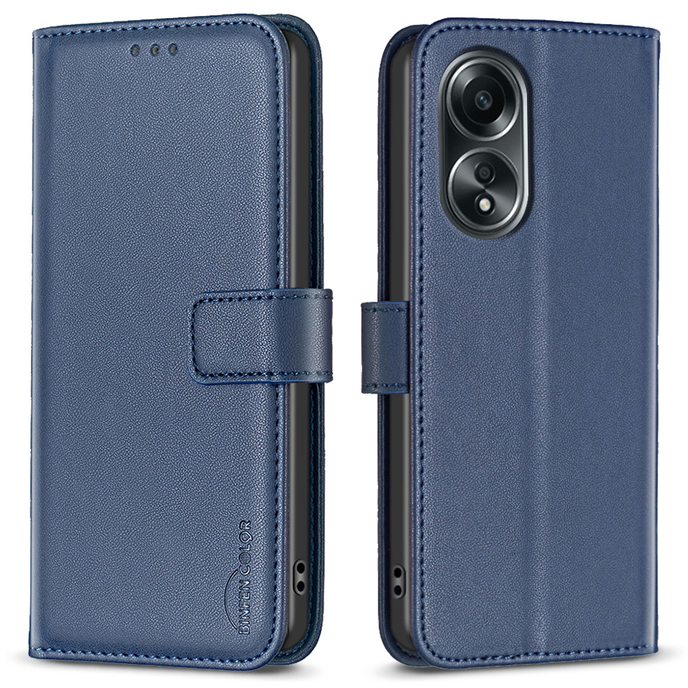 Binfen Farbe BF17 Leder Brieftasche Für Oppo A58 4g / A98 5g, Standmagnetschütze Schutzhelfer - Blau, Oppo A58 4G
Binfen Farbe BF17 Leder Brieftasche Für Oppo A58 4g / A98 5g, Standmagnetschütze Schutzhelfer - Blau, Oppo A58 4G
