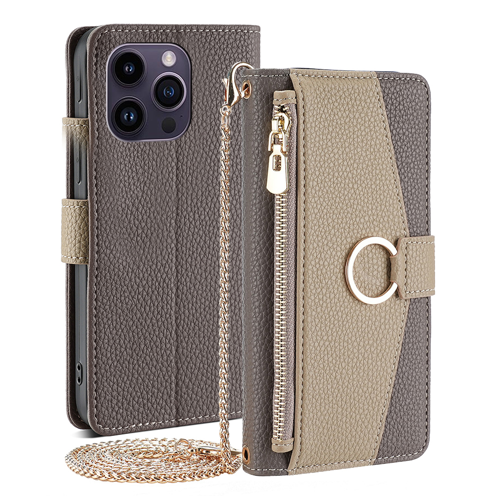 Für Iphone 15 Pro PU Leder Ringhalter Telefon Hülle Wallet Stand Volle Schutzabdeckung Mit Make -up -spiegel / Schulterriemen - Grau, iPhone 15 Pro
Für Iphone 15 Pro PU Leder Ringhalter Telefon Hülle Wallet Stand Volle Schutzabdeckung Mit Make -up -spiegel / Schulterriemen - Grau, iPhone 15 Pro