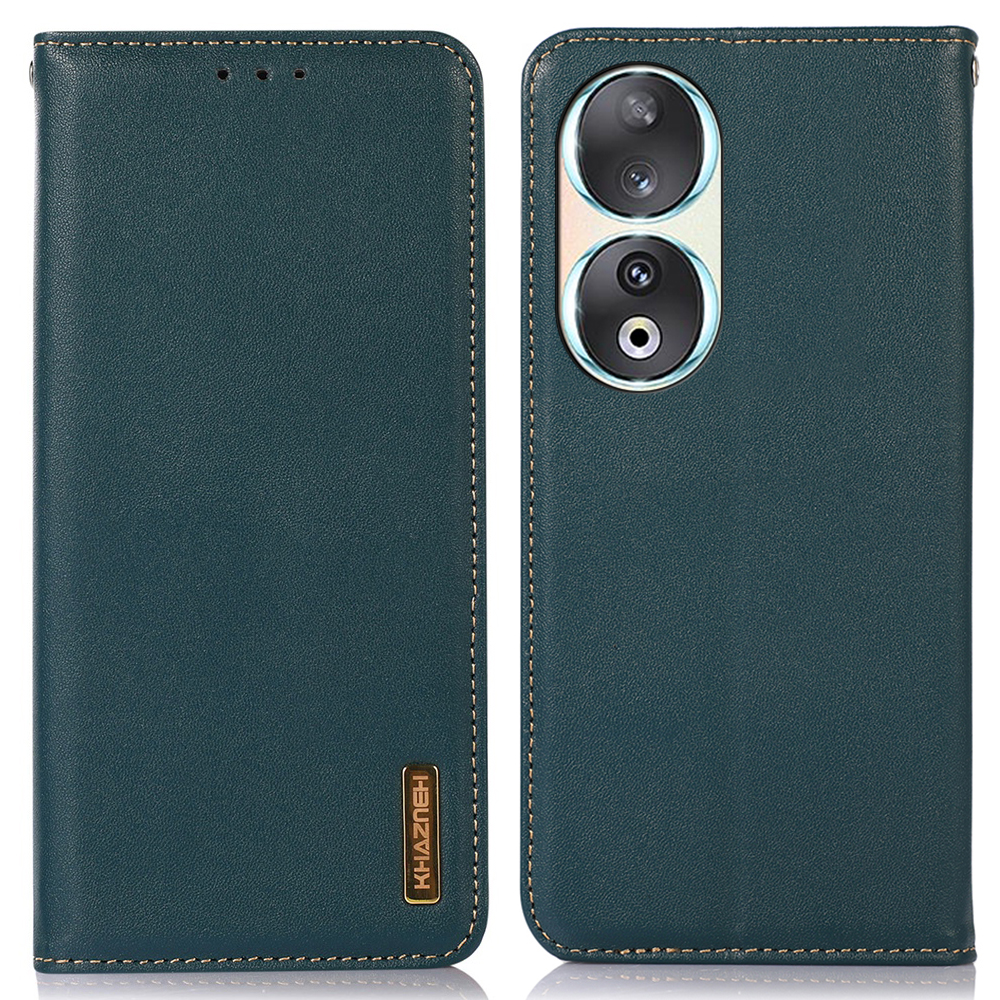 Khazneh RFID Blocking Wallet Phone Hülle Für Honor 90, Echte Kuhlederständer Telefonabdeckung - Grün, Honor 90
Khazneh RFID Blocking Wallet Phone Hülle Für Honor 90, Echte Kuhlederständer Telefonabdeckung - Grün, Honor 90
