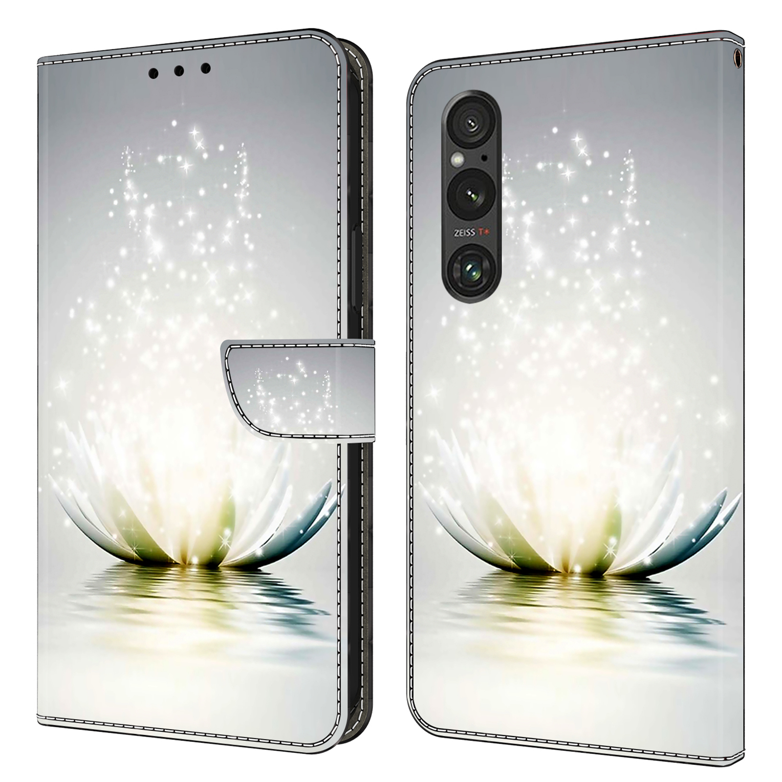 Für Sony Xperia 1 V Wallet PU Leder Schutzhülle 3D -muster -druckständer Telefonabdeckung - Lotus, Sony Xperia 1 V
Für Sony Xperia 1 V Wallet PU Leder Schutzhülle 3D -muster -druckständer Telefonabdeckung - Lotus, Sony Xperia 1 V