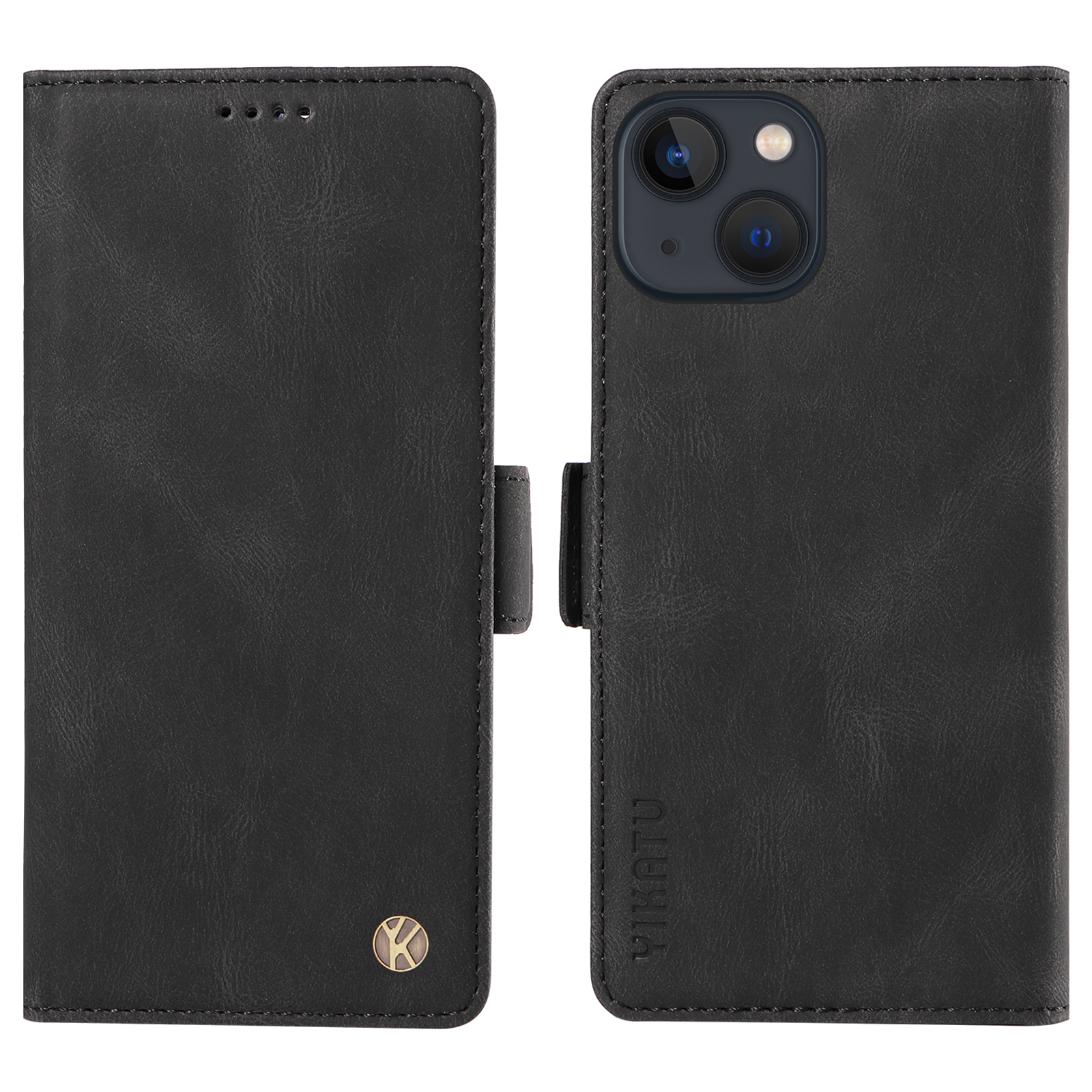 Yikatu YK-005 Für Iphone 15 Plus Anti-kratzer-schale Pu-leder-handy-ständer Deckung Haut-touch-schockbrieftasche - Schwarz, iPhone 15 Plus
Yikatu YK-005 Für Iphone 15 Plus Anti-kratzer-schale Pu-leder-handy-ständer Deckung Haut-touch-schockbrieftasche - Schwarz, iPhone 15 Plus