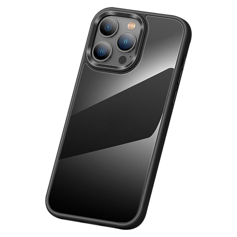Ultra Clear Schocksicheres Hülle Für Iphone 15 Pro Slim PC+TPU -telefonschale Mit Metalllinsenrahmen - Schwarz, iPhone 15 Pro
Ultra Clear Schocksicheres Hülle Für Iphone 15 Pro Slim PC+TPU -telefonschale Mit Metalllinsenrahmen - Schwarz, iPhone 15 Pro