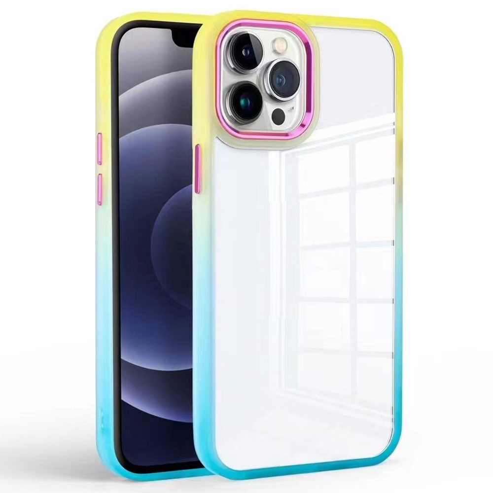 Für Iphone 15 Stylish Gradient Phone Case Anti-drop-tpu+pc Clear Zurück - Gelb+hellblau, iPhone 15
Für Iphone 15 Stylish Gradient Phone Case Anti-drop-tpu+pc Clear Zurück - Gelb+hellblau, iPhone 15