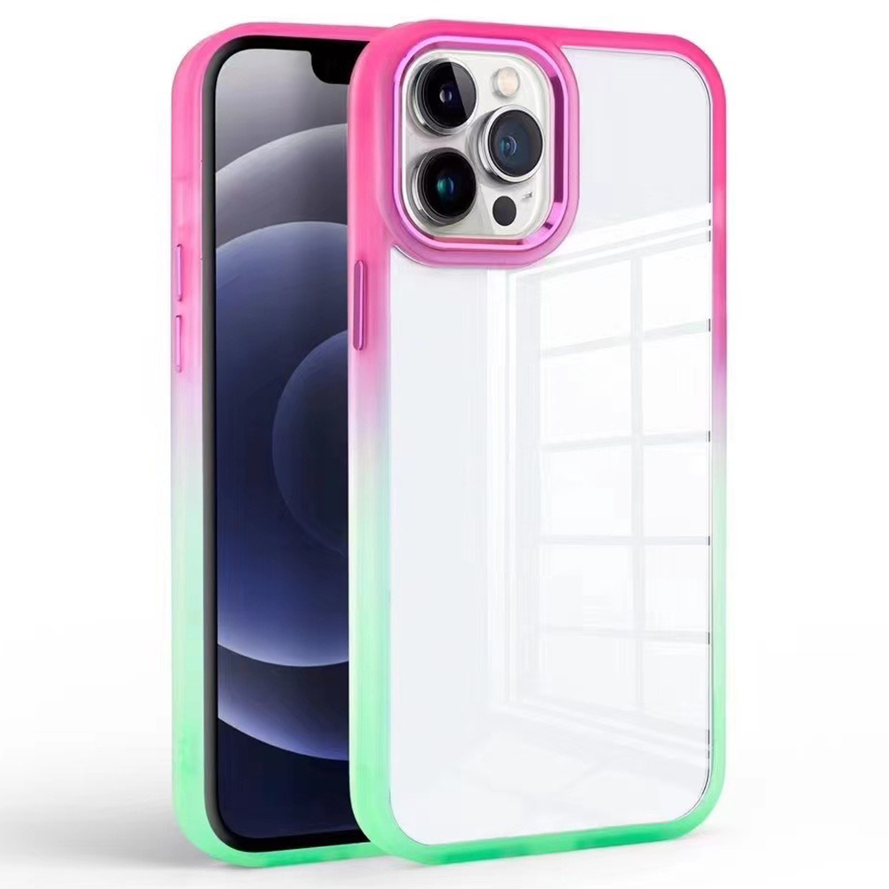 Für Iphone 15 Stylish Gradient Phone Case Anti-drop-tpu+pc Clear Zurück - Rose+hellgrün, iPhone 15
Für Iphone 15 Stylish Gradient Phone Case Anti-drop-tpu+pc Clear Zurück - Rose+hellgrün, iPhone 15