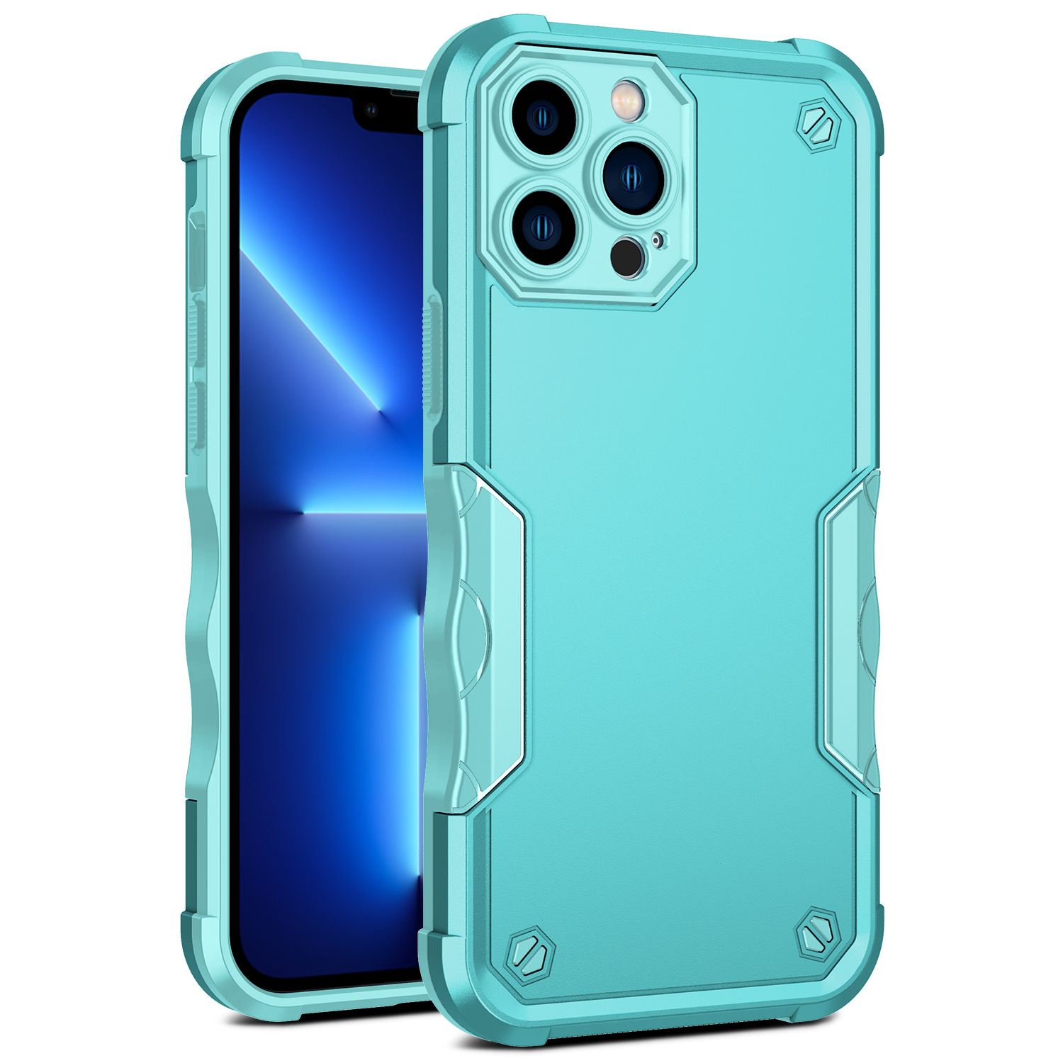 Für Iphone 15 Pro Max Maximal Rutschstreifen Mobile Mobile Abdeckung Pc+tpu Bump Act Zurückkoffer - Himmelblau, iPhone 15 Pro Max
Für Iphone 15 Pro Max Maximal Rutschstreifen Mobile Mobile Abdeckung Pc+tpu Bump Act Zurückkoffer - Himmelblau, iPhone 15 Pro Max