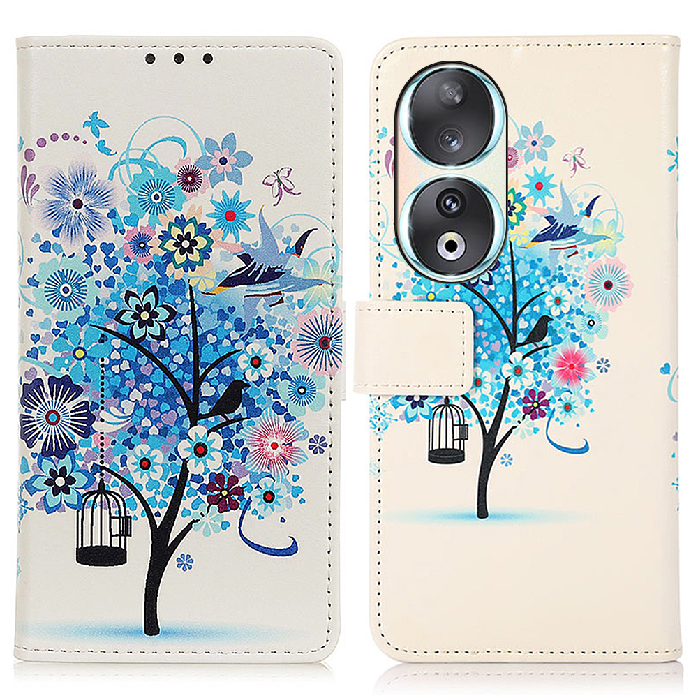 Musterdruck PU Leder Telefon Hülle Für Honor 90, Brieftaschenstand Mobiltelefonabdeckung - Blauer Baum, Honor 90
Musterdruck PU Leder Telefon Hülle Für Honor 90, Brieftaschenstand Mobiltelefonabdeckung - Blauer Baum, Honor 90
