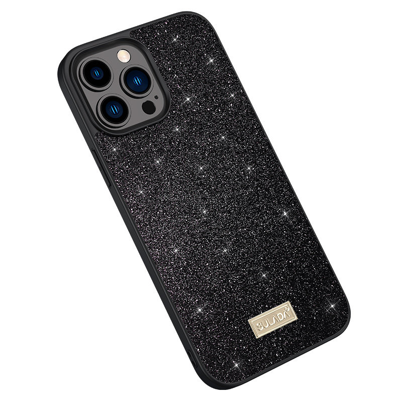 Sulada Zurück-deckung Für Iphone 15 Pro Max Anti-kratzer Pu-leder-beschichtete PC + Tpu-glitzer-pailletten Telefonhülle - Schwarz, iPhone 15 Pro Max
Sulada Zurück-deckung Für Iphone 15 Pro Max Anti-kratzer Pu-leder-beschichtete PC + Tpu-glitzer-pailletten Telefonhülle - Schwarz, iPhone 15 Pro Max